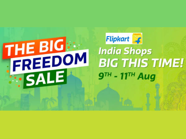 The Flipkart Big Freedom Sale: Here Are The 10 Things You Can Expect From It! (Aug 9th to 11th) The Flipkart Big Freedom Sale: Here Are The 10 Things You Can Expect From It! (Aug 9th to 11th)