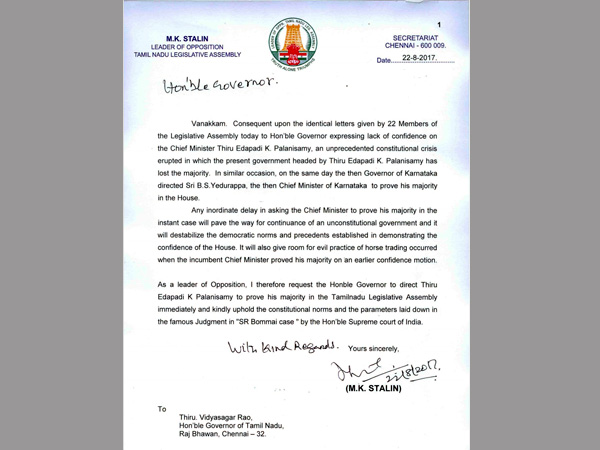 Spot the difference: Congress 'copies and pastes' DMK's letter seeking floor test