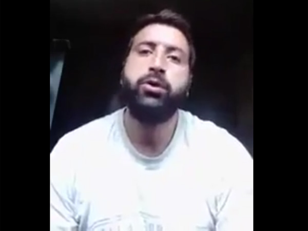 A video grab of Rayees A video grab of Rayees