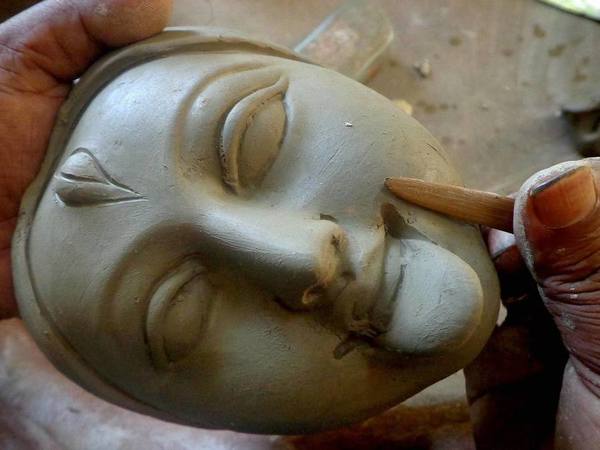 Kali idol in the making Kali idol in the making