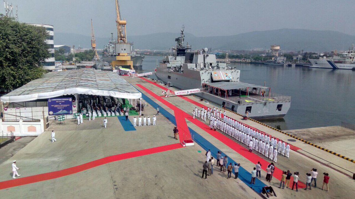 INS Kiltan to be Commissioned into Indian Navy