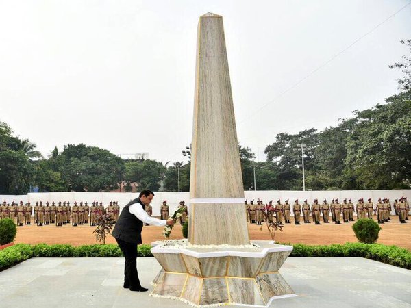 Maharashtra CM at Police Headquarters