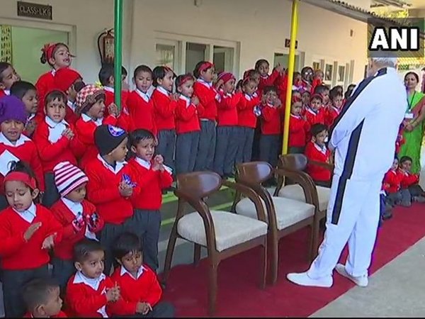 Visit to a balwadi at LBSNAA 