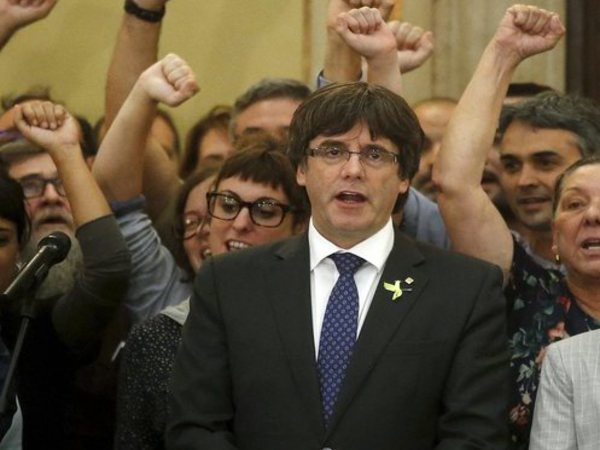 Former Catalan President Carles Puigdemont. PTI file photo Former Catalan President Carles Puigdemont. PTI file photo