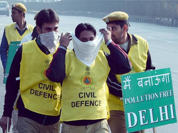 Civil Defence volunteers