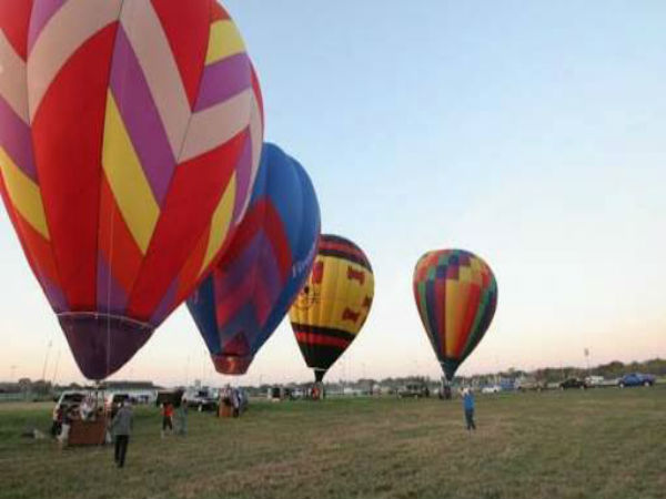 Hot air ballooning 