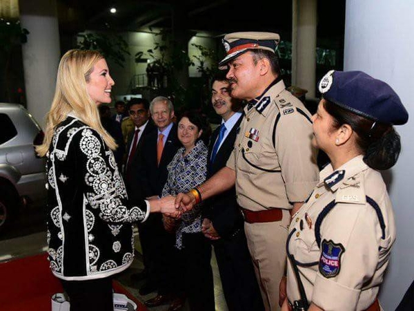 Ivanka Trump at Trident Hotel