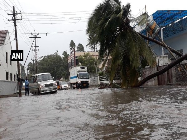 Rain pummels Kanyakumari