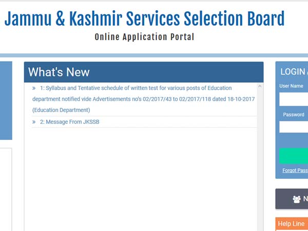 JKSSB releases list of job vacancies for 234 posts: Check full list here JKSSB releases list of job vacancies for 234 posts: Check full list here