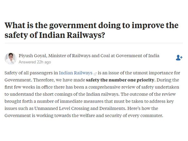 Quora user asked about Rail safety and you won’t believe who answered