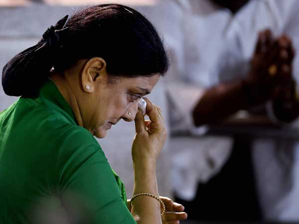 First stop, Jayalalithaa memorial