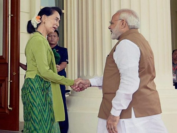 PM Modi in Myanmar