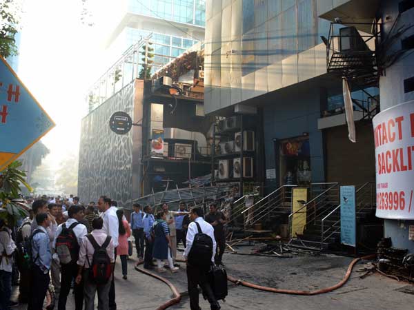 Fire in Mumbai