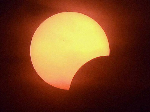 August 11: Partial solar eclipse