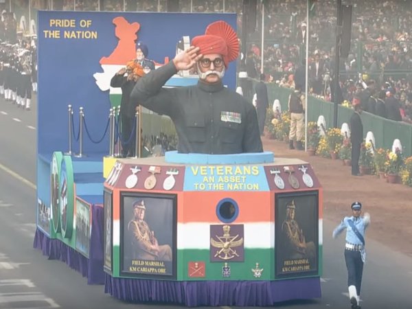 Tableux honouring war veterans