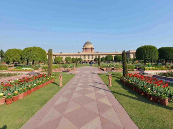 Mughal Gardens at Rashtrapati Bhavan