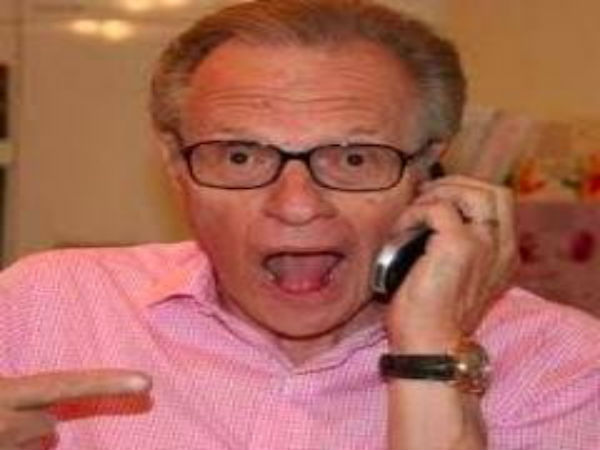 Larry King tweets about the time he interviewed Stephen Hawking