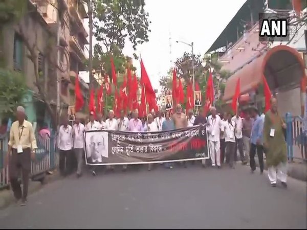 Protest march in Kolkata
