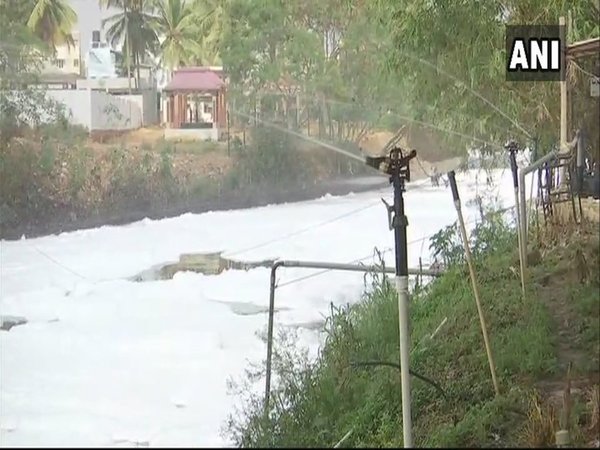 Dumping of untreated waste is the main reason behind frothing Dumping of untreated waste is the main reason behind frothing