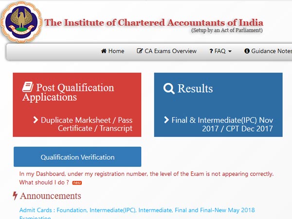 How to download ICAI May Exam Admit card How to download ICAI May Exam Admit card