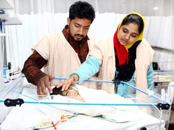 A mother’s struggle to keep her newborn son’s heart beating