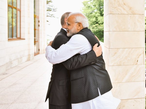 Modi and Putin hold informal talks