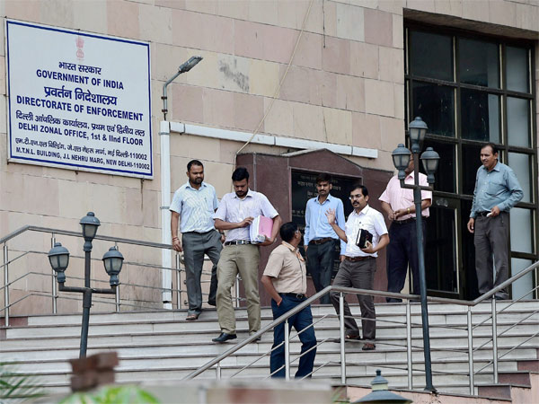Officials at the Directorate of Enforcement office Officials at the Directorate of Enforcement office