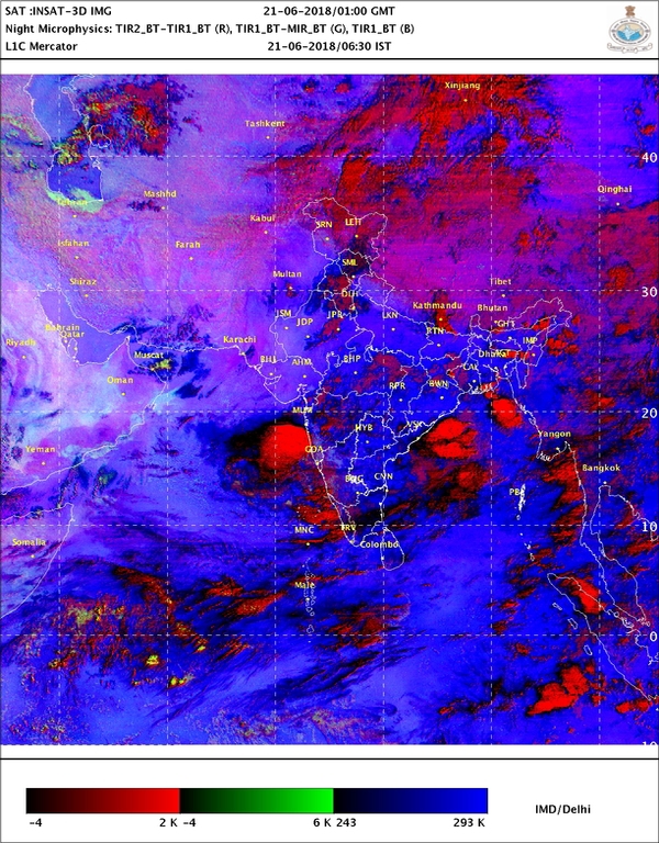 IMDs Satellite image