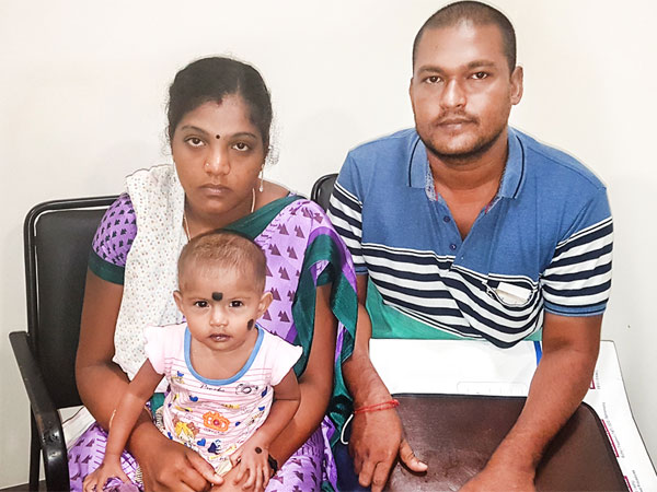 Little Kanisri’s Weak Heart Defect Makes Her Turn Blue From Pain