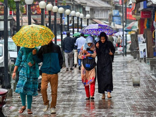 Rainfall in Srinagar