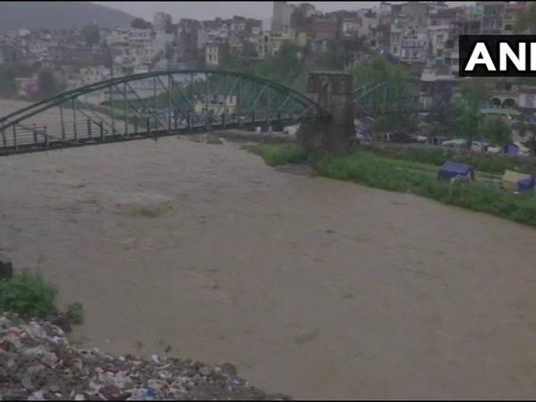 Darhali river in Rajouri