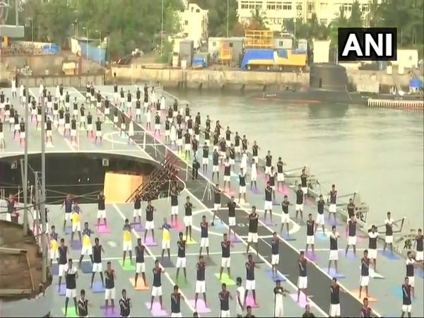 Yoga onboard INS Virat