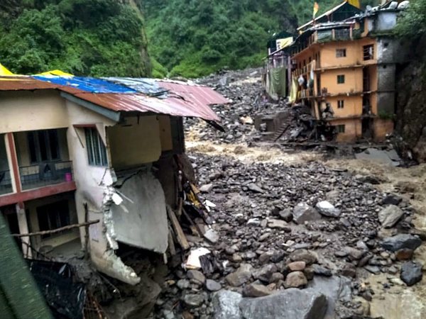 Cloudburst in Uttarkashi 