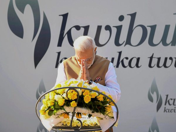 PM Modi with President of Rwanda