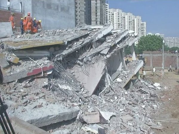 NDRF teams and dog squads at the spot