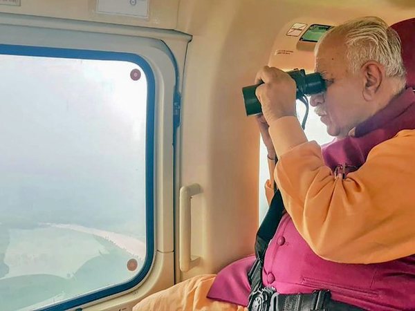 Aerial survey by Manohar Lal Khattar