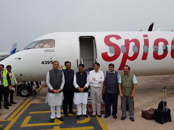 The Q400 aircraft has 78 seats