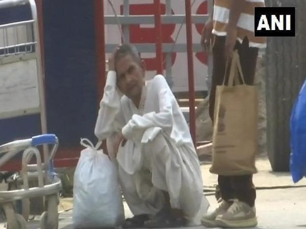 Gajanand Sharma at Attari-Wagah border