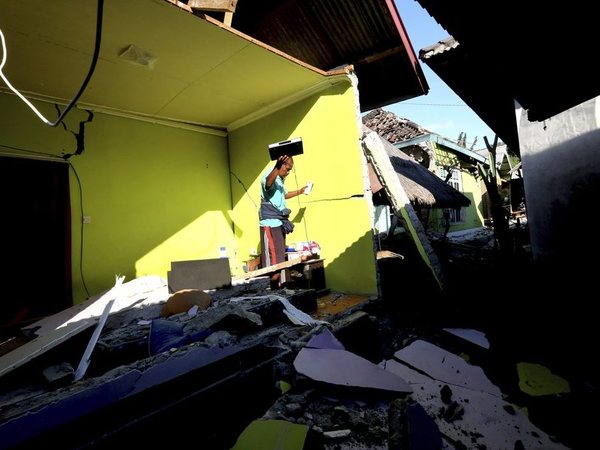 Usable items are salvaged 