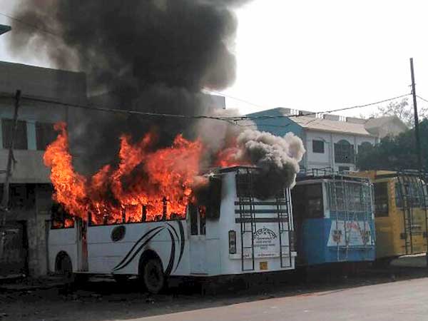 File photo of January's Kaganj violence