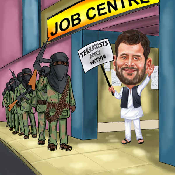 Rahu Gandhi Cartoon