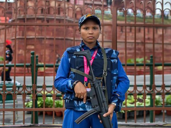  Guarding the Red Fort