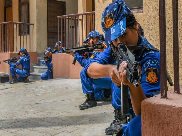 Trained in anti-terror operations