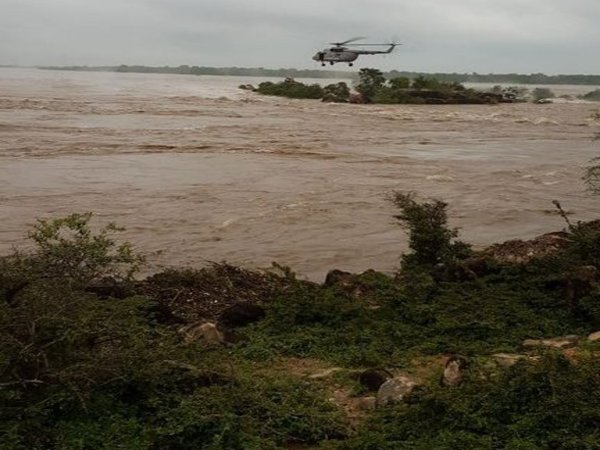 IAF choppers in action