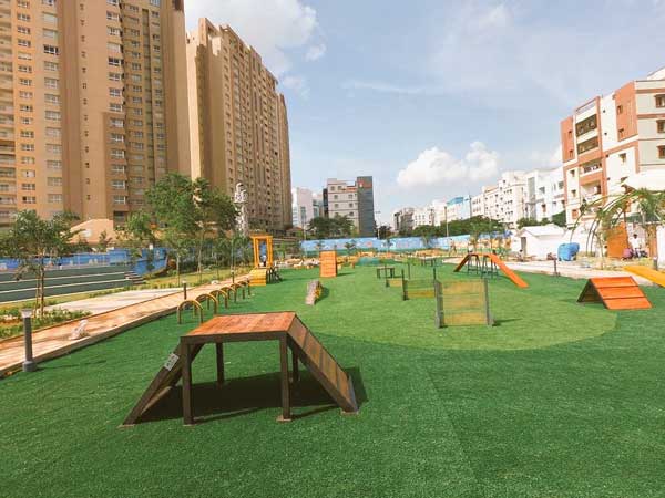 Park developed with all the Facilities