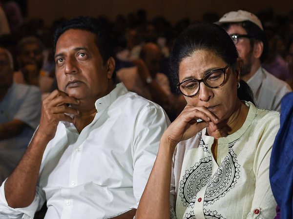Actor Prakash Raj and Kavita Lankesh