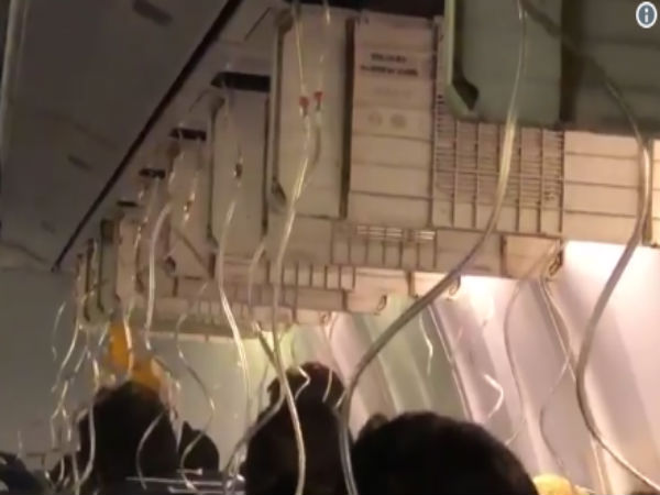 30 passengers experienced nose and ear bleeding