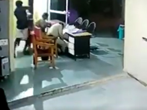 Watch: Cop dies after being attacked by under-trial prisoner with spade in MPs Bhind Watch: Cop dies after being attacked by under-trial prisoner with spade in MPs Bhind