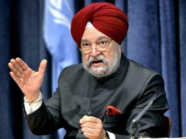 Hardeep Singh Puri 'delighted'
