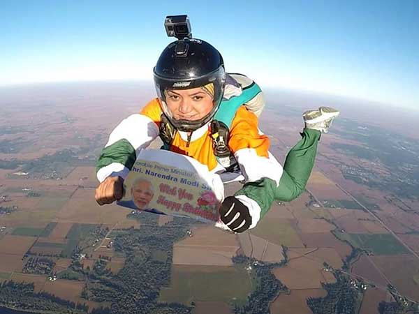 Shital Mahajan recorded a special video message wishing Modi on his 68th Birthday